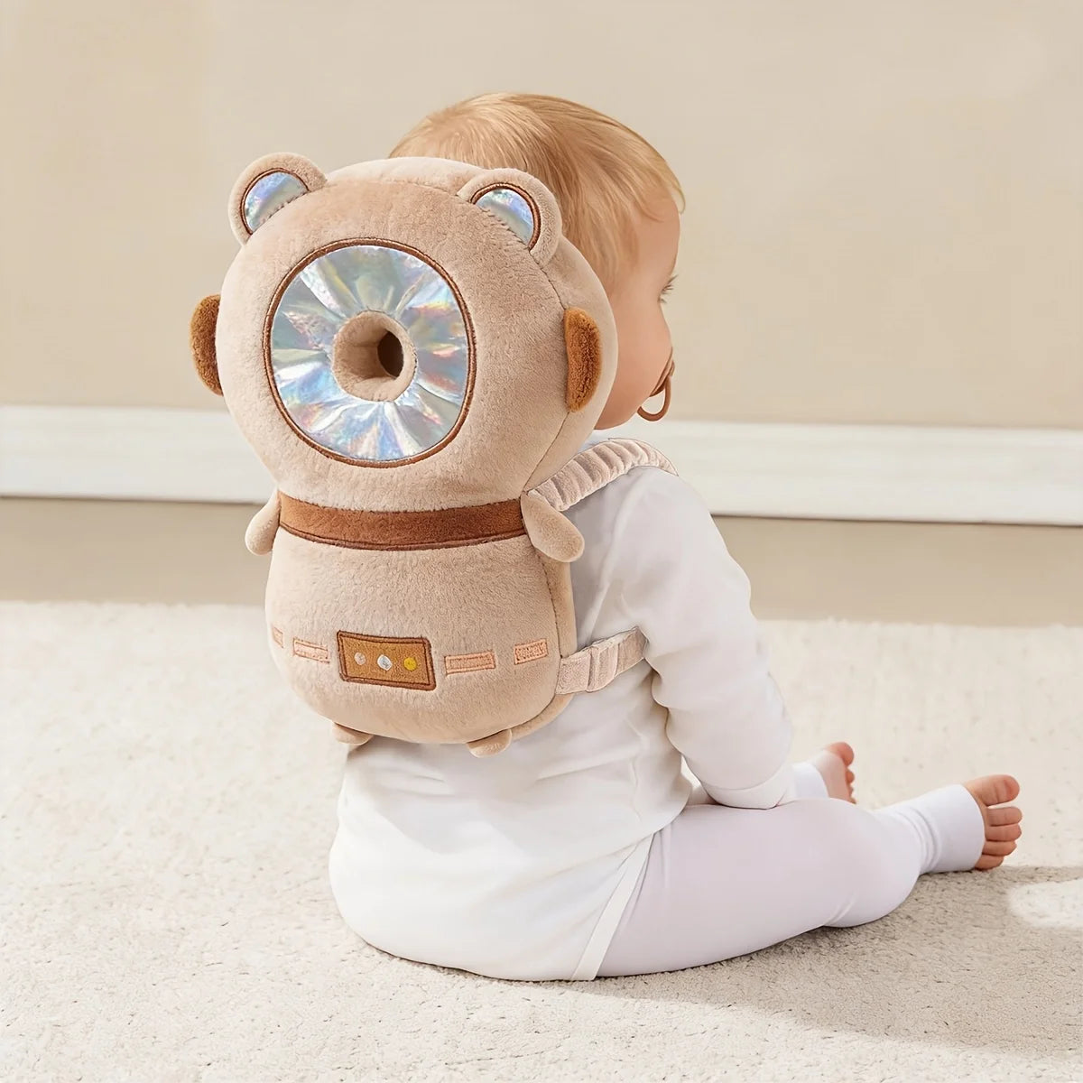 Baby Head Protector Backpack — Anti-Fall Safety Pillow