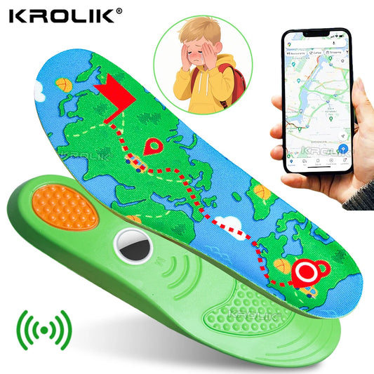 AirTag Hidden Insoles – GPS Tracker Holder for Kids, Adults & Elderly