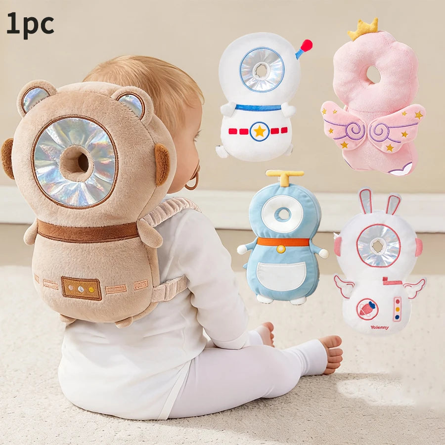 Baby Head Protector Backpack — Anti-Fall Safety Pillow